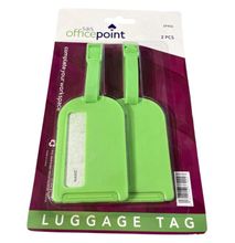 2pcs Travel Luggage Tags Baggage Label Straps Suitcase